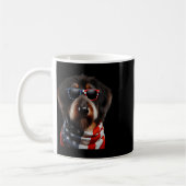 Mug Berger Picard Chien 4 juillet l'indépendance améri (Gauche)