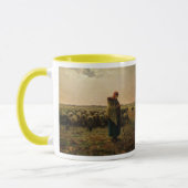 Mug Bergère avec son troupeau, 1863 (Gauche)