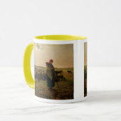 Mug Bergère avec son troupeau, 1863 (Devant gauche)