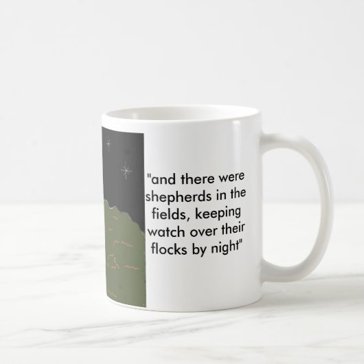 Mug Bergers avec versets des Écritures (Droite)
