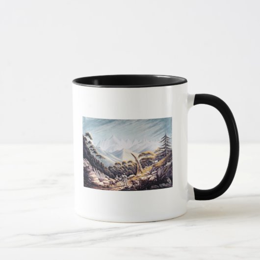 Mug Bergers népalais en Himalaya, 1826 (Droite)