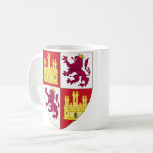 Mug Berkas Armoiries royales Couronne Castille (Devant gauche)