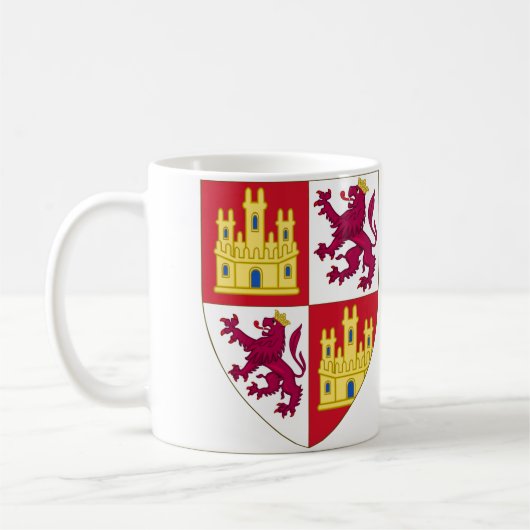 Mug Berkas Armoiries royales Couronne Castille (Gauche)