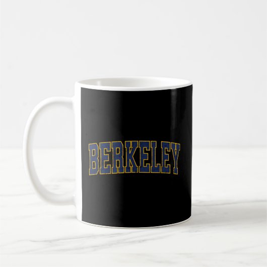 Mug Berkeley California Ca Sports Athlétiques (Gauche)