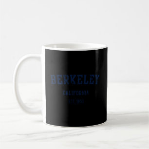 Mug Berkeley California Distressed Text Style Sport