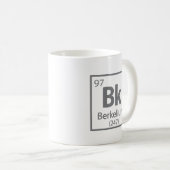 Mug Berkelium - Berkeley Science - Tableau périodique (Devant droit)
