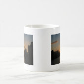 Mug Berlin Allemagne Skyline Night Carte Postale Ferns (Centre)