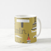 Mug Berlin, Illustration Monumentale. (Devant droit)