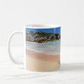 Mug Bermudes Tropical Pink Sand Beach Photo (Gauche)