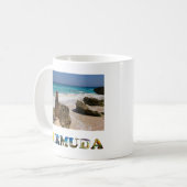 Mug Bermudes Vacances Photo Voyage Créer Votre Propre (Devant gauche)