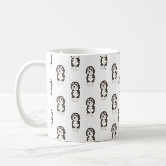 Mug Bernedoodle (Gauche)