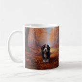 Mug Bernedoodle en automne Leaves automne Inspire (Gauche)