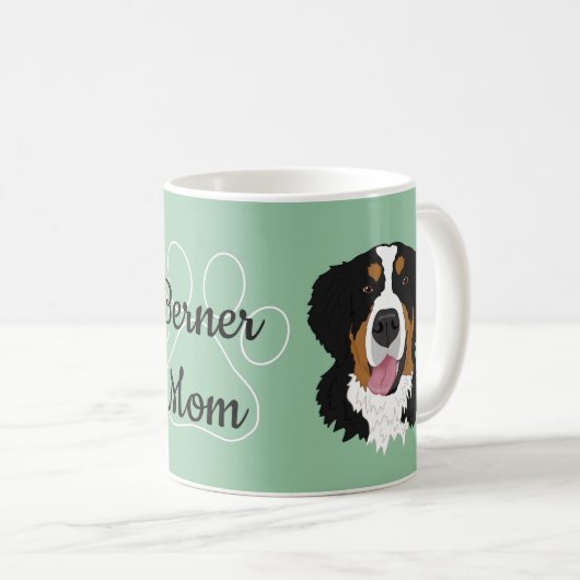 Mug Berner personnalisé papa/maman (Devant droit)