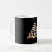 Mug Bernese Mountain Christmas Tree Chien Père Noël Xm (Devant gauche)