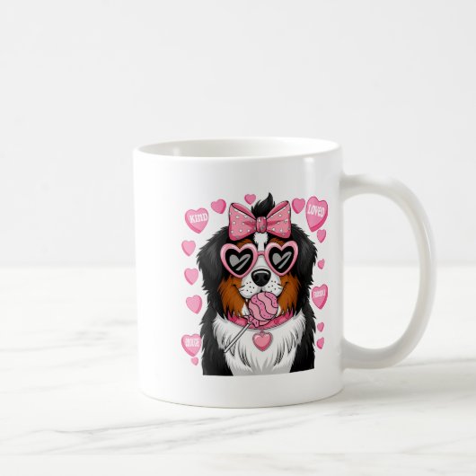 Mug Bernese Mountain Coquette Dog Pet Lover Owner (Droite)