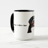 Mug Bernese Mountain Dog coupe (Devant gauche)