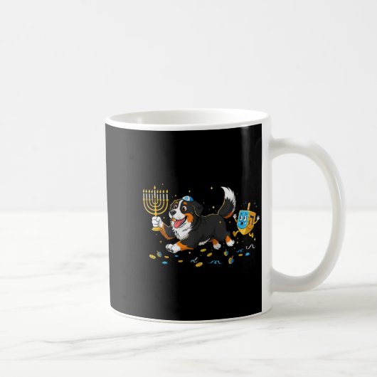 Mug Bernese Mountain Dog Dreidel Menorah Hanukkah Wome (Droite)