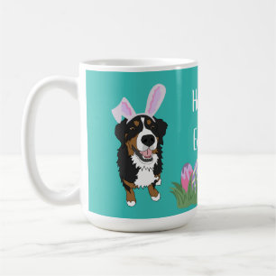 Mug Bernese Mountain Dog Lapin de Pâques