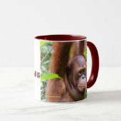 Mug Bernie Orangutan (Devant droit)