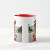 Mug Bernie Sanders est mon héros, le chien mignon (Centre)