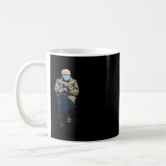 Mug Bernie Sanders Mittens Mème L'Homme Le Mythe Le M