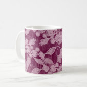 Mug Berries et fleurs Purple Floral (Devant gauche)