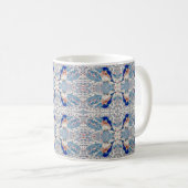 Mug Berry Bluebirds en Coupe des neiges (Devant droit)