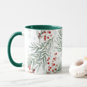 Mug Berry d'hiver rouge