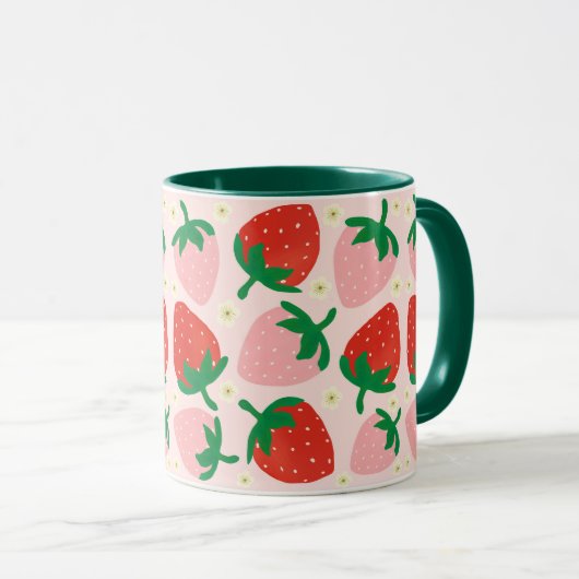 Mug Berry Sweet Delights Soft Pink (Devant droit)
