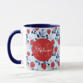 Mug Berry Sweet Motif de fraises (Gauche)