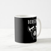 Mug Berserker Viking Guerrier Norse Runes (Devant droit)