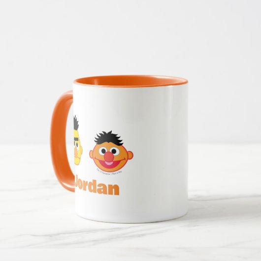 Mug Bert & Ernie Emojis (Devant gauche)