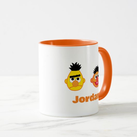 Mug Bert & Ernie Emojis (Devant droit)