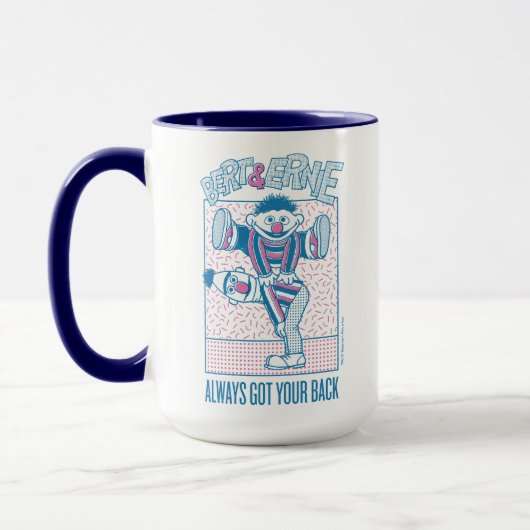 Mug Bert & Ernie | Toujours eu ton dos (Gauche)