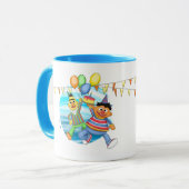 Mug Bert et Ernie Balloons d'anniversaire (Devant gauche)