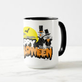 Mug Bert et Ernie | Bonne Halloween (Devant droit)