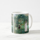 Mug Berthe Morisot - La chasse aux papillons (Devant droit)