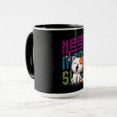 Mug Besoin de plus de sommeil | Funny Cat expression d (Devant gauche)