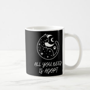 Mug Besoin est Adopter Drôle Amateur de Chat Mignon Ch