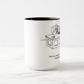 Mug Besoins amusants en matière d'embauche d'entrepris (Centre)