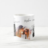 Mug Besoins Best Friends 3 Photo Modern Custom (Centre)