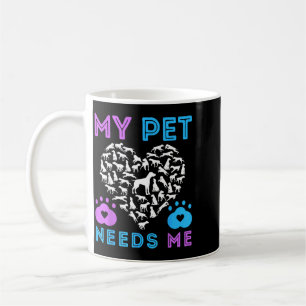 Mug Besoins d'animaux de compagnie Animaux de soutien 