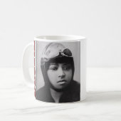 Mug Bessie Coleman - Pionnier de l'aviation (Devant gauche)