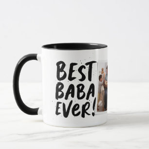 Mug Best Baba Ever photo moderne Fête des pères grec