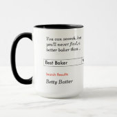 Mug Best Baker (Gauche)