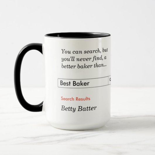 Mug Best Baker (Gauche)