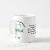 Mug BEST BONUS DAD JAMAIS Personnalisé (Devant gauche)