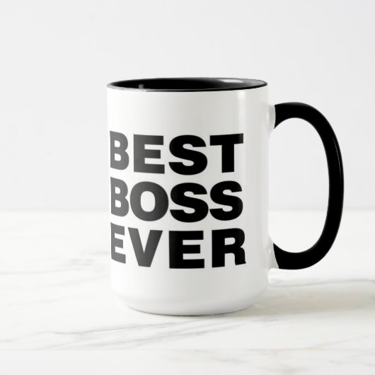 MUG BEST BOSS EVER (Droite)