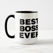 MUG BEST BOSS EVER (Gauche)