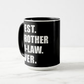 Mug Best brother-in-law ever (Devant gauche)